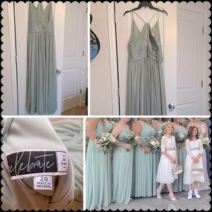 David’s Bridal bridesmaid dress